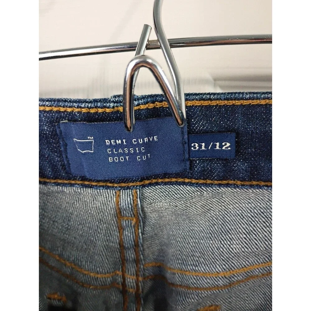 Levis San Francisco 31/12 Demi Curve Blue Denim Classic Boot Cut Denim Jean